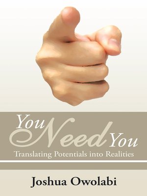 cover image of You Need You